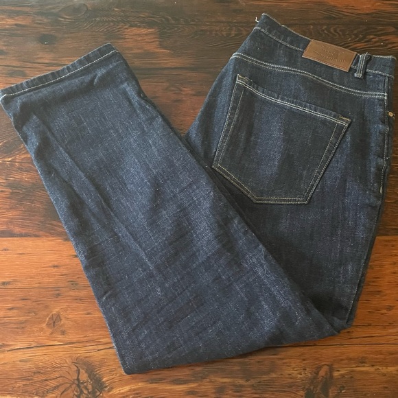 Men's Dark Denim Slim Fit Jeans W36 x L30 - Picture 5 of 11